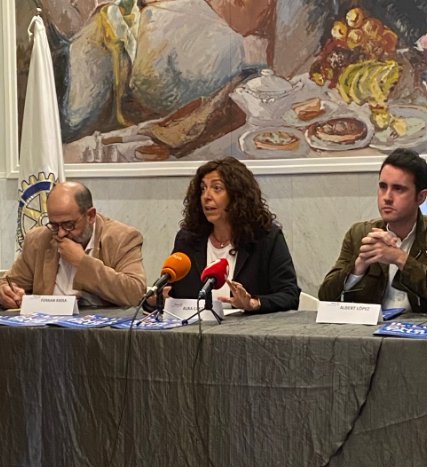 Presentació de La Central dels Oficis al Club Rotary de Vic-Osona